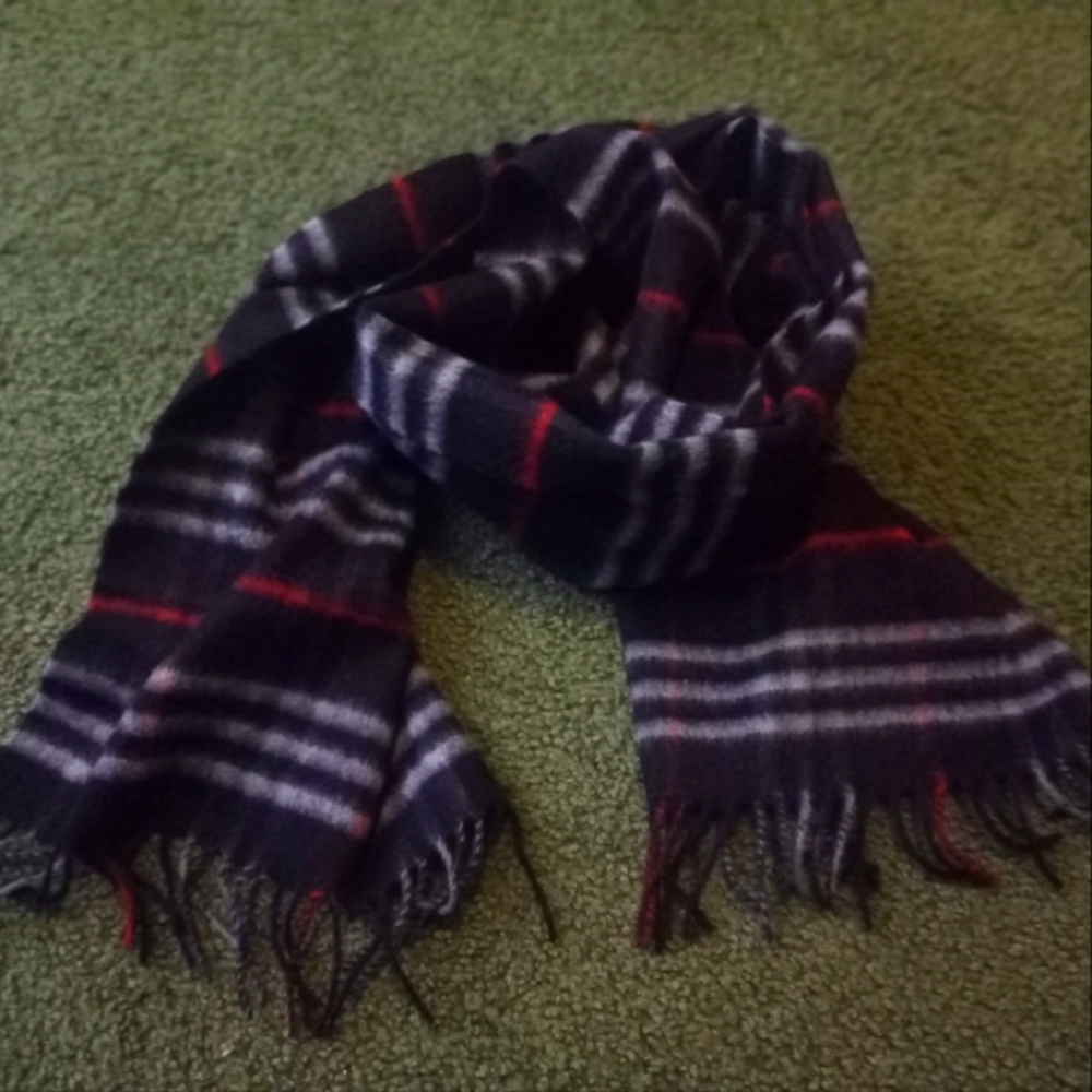 VTG Burberry Cashmere Scarf